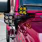 Code 4 LED 2PC side pillar double pod mounting brackets for Jeep Wrangler JL/JT Gladiator, sold in pairs