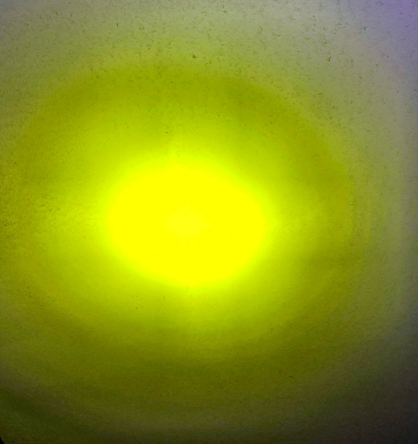 Code 4 LED 3″ 25 Watt round pod light in spot pattern and yellow lens, sold in pairs