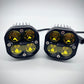 Code 4 LED 3″ 40 Watt LED pod Light spot amber beam, sold in pairs