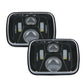 Code 4 LED 5X7 Projector Headlight With White/Amber Halo sold in pairs