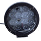 Code 4 LED 7″ 60 Watt Round Spot Light Black Housing, sold individually