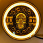Code 4 LED 7″ 80 watt RGB Demon Headlight, sold in pairs