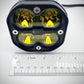Code 4 LED 3″ 40 Watt LED pod Light spot amber beam, sold in pairs