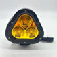 Code 4 LED 45w Triangle Amber Pod Light in Combo pattern, sold individually