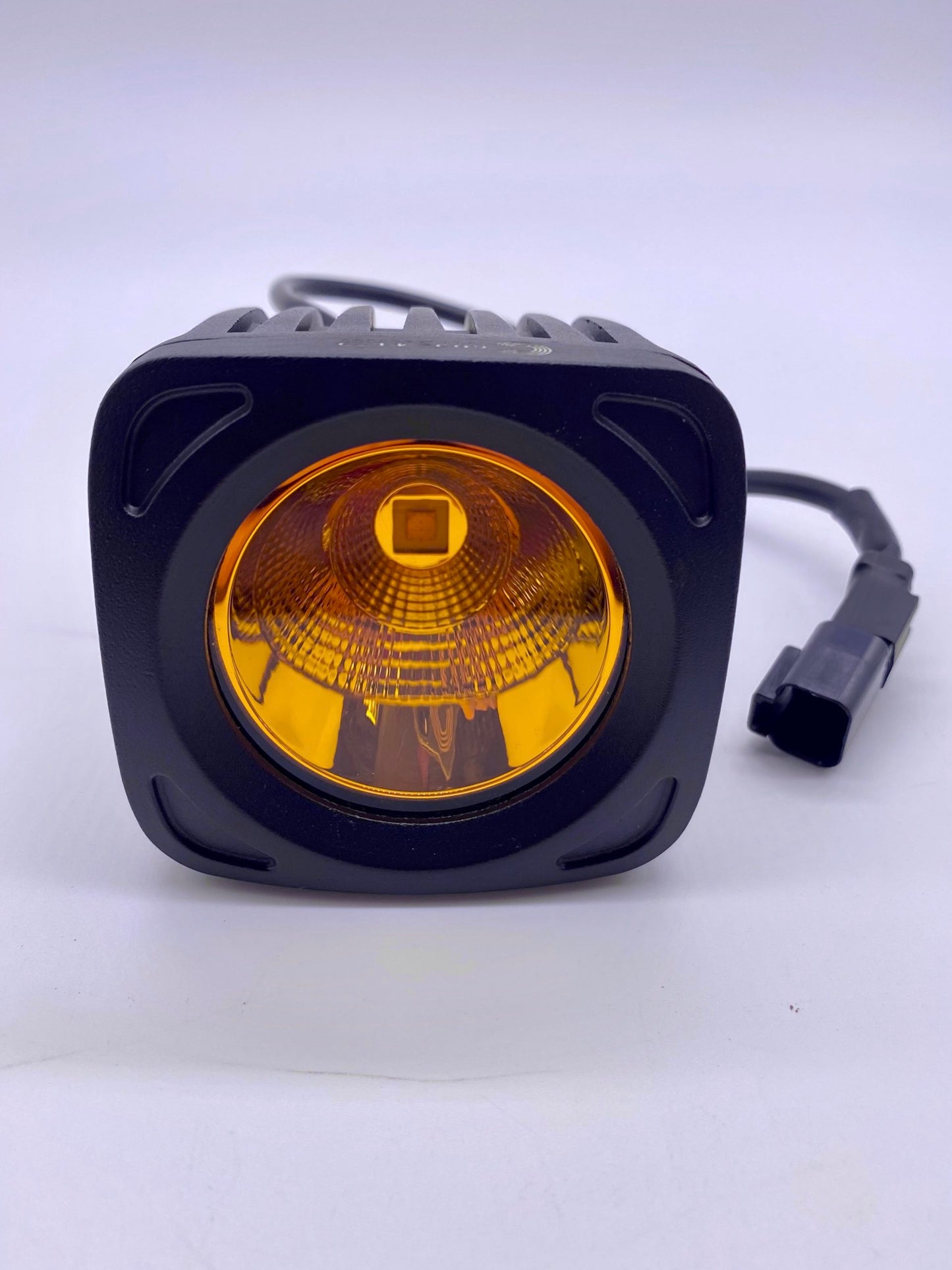 Code 4 LED 3.5″ 35 Watt square pod amber pod light, sold in pairs