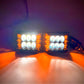 Code 4 LED 4″ 45 Watt Pod lights with strobing amber side shooters, sold in pairs