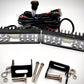 Code 4 LED 6″ 60 Watt (pair) Double Row Combo/Side Shooter Light Bars/Sold in Pairs