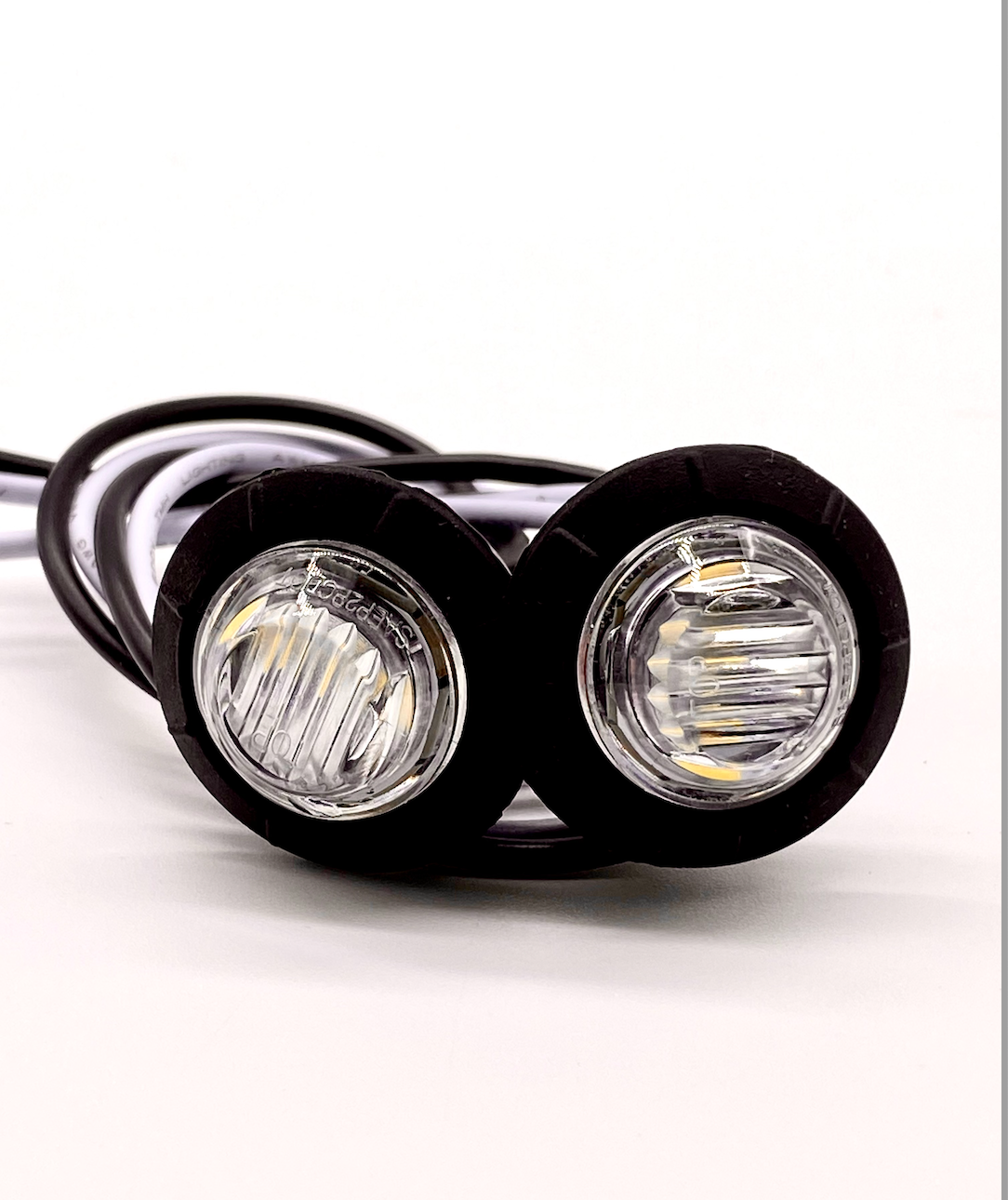 Code 4 LED 12V 3/4″ Mini LED Side Marker Light SAE, DOT Approved/clear