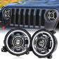 Code 4 LED 9″ OEM Headlight replacement for Jeep Wrangler JL and JT/sold in pairs