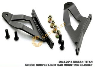 Nissan 2004-2014 50″ Curved Light Bar Bracket