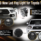 Code 4 LED 2016-Present Toyota Tacoma OEM Fog Light Upgrade in Chrome, sold in pairs